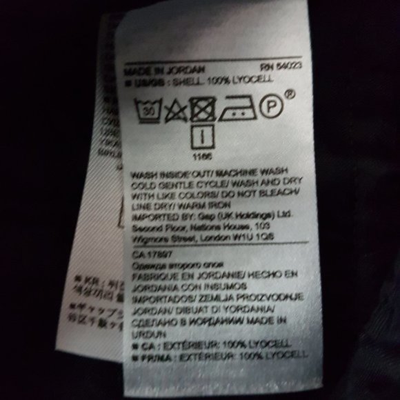 BANANA REPUBLIC high waist black Bermuda shorts - Picture 3 of 6